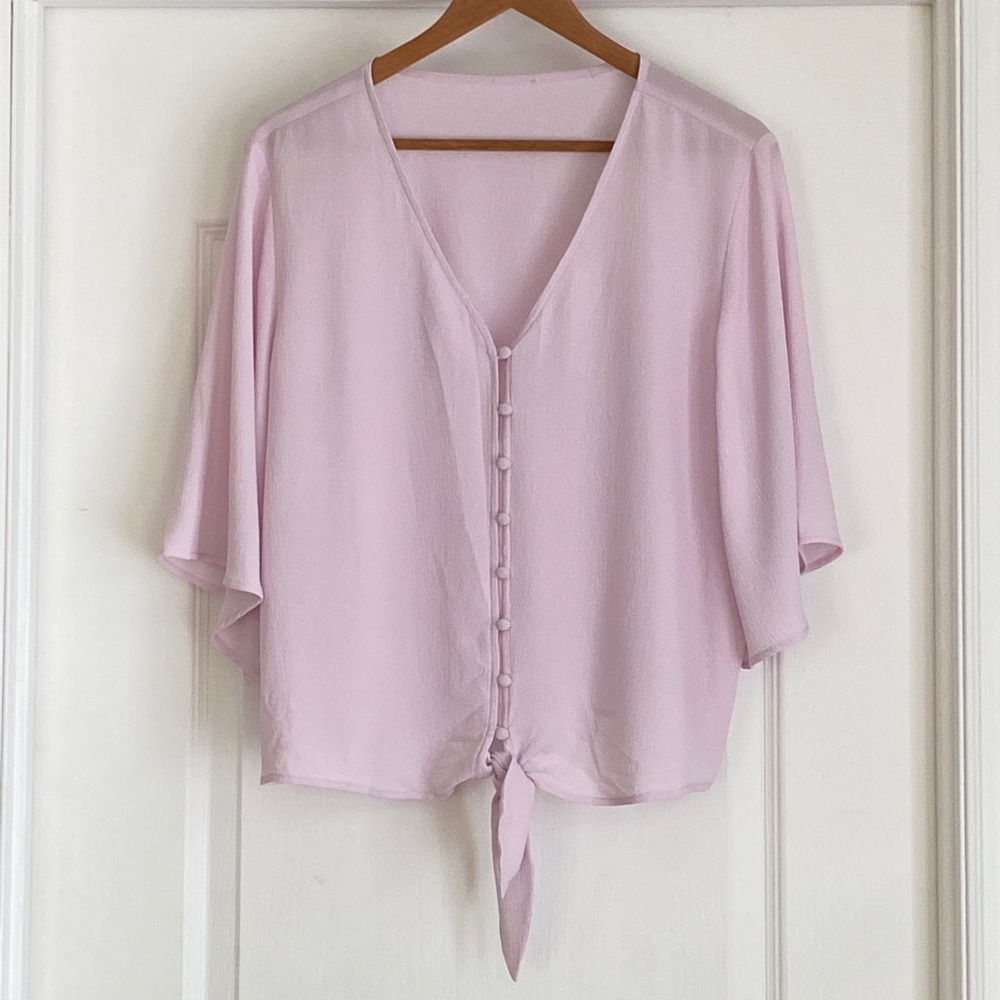 Lilac Blouse